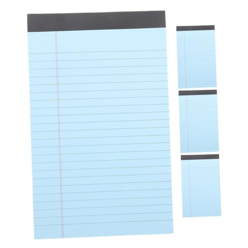 VALICLUD 4 Stück Notizbuch mit Und Jays Buchseite Büro Farbe regiert Notizblöcke legale Blöcke Notizblock für Studenten A5-Taschen-Notizblock Notizbücher To-Do-Liste Merkzettel Papier Blau VALICLUD 4 Stück Notizbuch mit Und Jays Buchseite Büro Farbe regiert Notizblöcke legale Blöcke Notizblock für Studenten A5-Taschen-Notizblock Notizbücher To-Do-Liste Merkzettel Papier Blau von VALICLUD