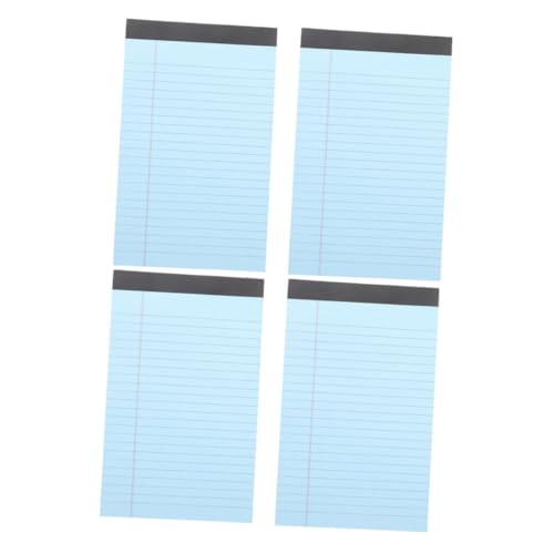 VALICLUD 4 Stück Notizbuch schmucklos Papier Nachfüllung Notizen regiert Schreiben von Pads Notepad abreißen kleiner Notizblock Beachten Sie Pads Notizblöcke für die Arbeit Notizbücher Blau VALICLUD 4 Stück Notizbuch schmucklos Papier Nachfüllung Notizen regiert Schreiben von Pads Notepad abreißen kleiner Notizblock Beachten Sie Pads Notizblöcke für die Arbeit Notizbücher Blau von VALICLUD