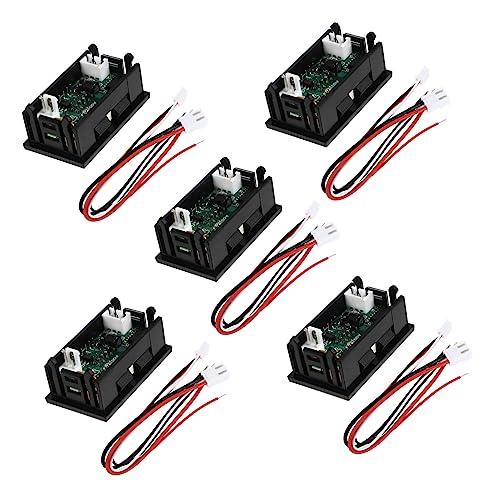 VALICLUD 5Stücke Auto Voltmeter Und Amperemeter Digitales Messgerät Für Dc Spannung Und Strom Für Fahrzeuge Motorräder Und Elektroautos Messbereich VALICLUD 5Stücke Auto Voltmeter Und Amperemeter Digitales Messgerät Für Dc Spannung Und Strom Für Fahrzeuge Motorräder Und Elektroautos Messbereich von VALICLUD