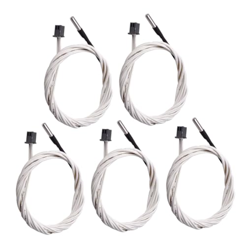 VALICLUD 5Stücke Ntck Thermistor Sensor für Hochtemperatur Wärmewiderstand bis Einfach zu Installieren Präzise Temperaturmessung für Hot End VALICLUD 5Stücke Ntck Thermistor Sensor für Hochtemperatur Wärmewiderstand bis Einfach zu Installieren Präzise Temperaturmessung für Hot End von VALICLUD