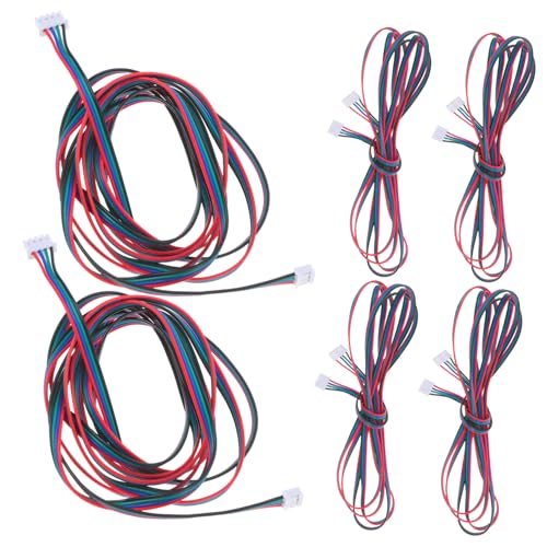 VALICLUD 6 Stück Drucker-Plug-in- Motorstecker 3d drucker schrittmotor kabel Zubehör für 3d-Drucker Kabel für 3d-drucker 3D-Drucker-Tools Motoranschlusskabel Plastik von VALICLUD
