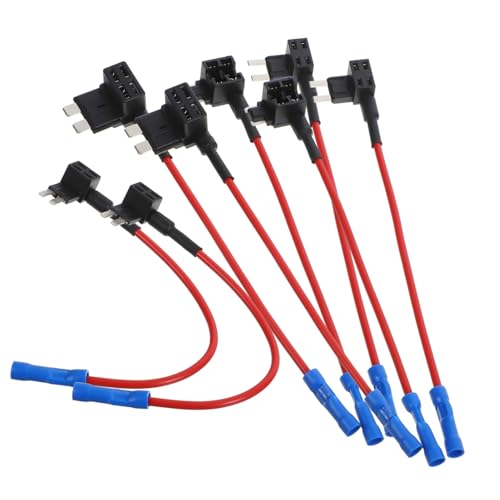 VALICLUD 8Stücke Teiliges Auto Sicherungshalter Adapter für Kfz Standard Sicherungsstecker für Dashcams und Elektronische Geräte Kompatibel mit Verschiedenen Automodellen VALICLUD 8Stücke Teiliges Auto Sicherungshalter Adapter für Kfz Standard Sicherungsstecker für Dashcams und Elektronische Geräte Kompatibel mit Verschiedenen Automodellen von VALICLUD