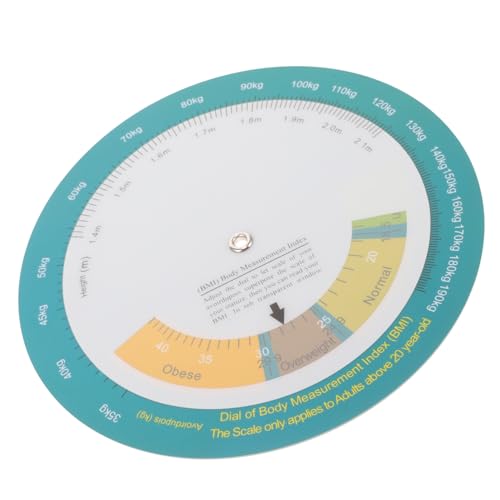 VALICLUD BMI Body Mass Index Plattenspieler BMI-Index-Diagramm für Männer Gewichts-Schnellübersicht Personenwaage für Gewicht BMI-Diagramme BMI- BMI Quick Look Rad Plastik VALICLUD BMI Body Mass Index Plattenspieler BMI-Index-Diagramm für Männer Gewichts-Schnellübersicht Personenwaage für Gewicht BMI-Diagramme BMI- BMI Quick Look Rad Plastik von VALICLUD