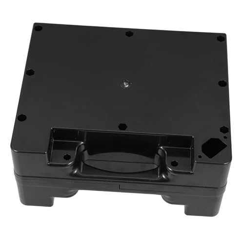 VALICLUD Kasten Batteriefach Leistung faltbar für Träger tragbar Abs Schwarz von VALICLUD