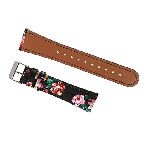 VALICLUD Pu-rundschwanzgürtel Uhrenarmband Aus Leder Smartwatch Band Armbänder Für Frauen Armband Für Armbanduhren Smart Watches Uhrenarmband Für 46mm Uhr Mädchen Anschauen Fräulein von VALICLUD