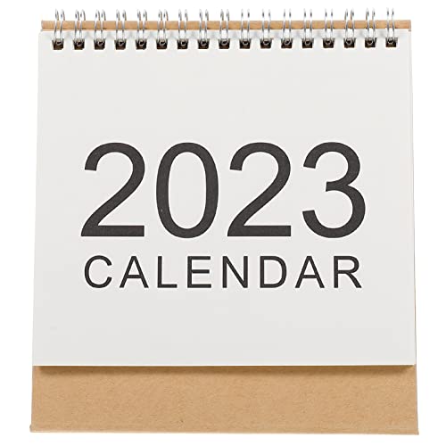 VALICLUD Tischkalender 2023 Monatlicher Tischkalender Freistehender Studienplaner Läuft Vom 1. Januar bis 2023 mit Dickem Papier Akademischer Jahres-Tischkalender von VALICLUD