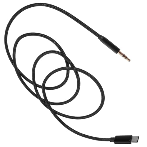 VALICLUD Type C zu Audiokabel Gerätekonverterkabel mit Digitaler Dekodierungstechnologie für Verzerrungsfreien Sound Kompatibel mit Lautsprechern und Autoradiosystemen VALICLUD Type C zu Audiokabel Gerätekonverterkabel mit Digitaler Dekodierungstechnologie für Verzerrungsfreien Sound Kompatibel mit Lautsprechern und Autoradiosystemen von VALICLUD