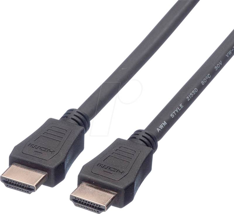 VALUE 11995736 - High Speed HDMI Kabel mit Ethernet, LSOH, 7,5 m von VALUE