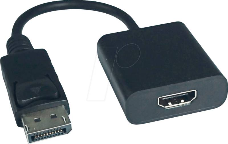 VALUE 12993162 - DisplayPort Adapter, DP Stecker auf HDMI Buchse von VALUE