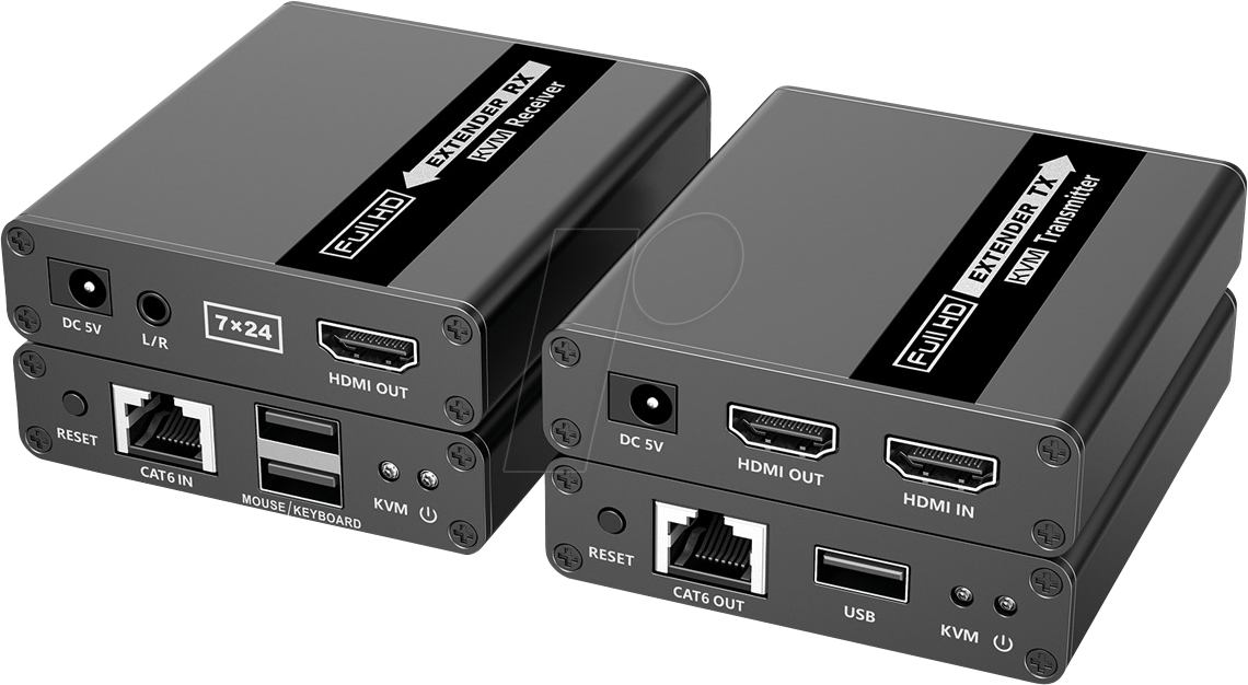 VALUE 14993042 - KVM Extender Set, HDMI, USB, 70 m von VALUE