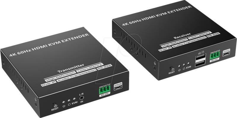 VALUE 14993044 - KVM Verlängerung HDMI, USB (120 m) von VALUE