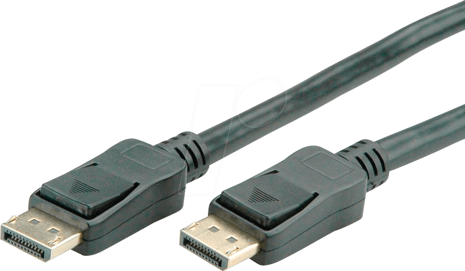 VALUE 14993495 - DisplayPort Kabel, DP 1.2 Stecker,4K@60 Hz, 15 m, aktiv, schwarz von VALUE