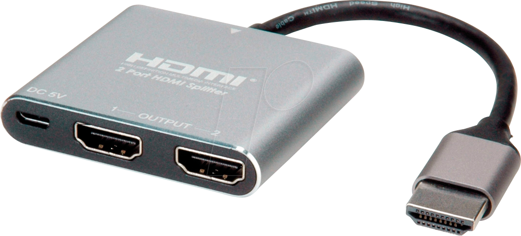 VALUE 14993585 - 2-Port 4K HDMI Splitter von VALUE