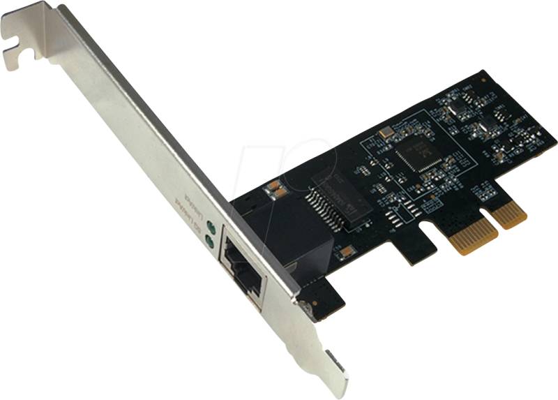 VALUE 15992187 - Netzwerkkarte, PCIe, 5 Gigabit Ethernet, 1x RJ45 von VALUE