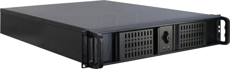 VALUE 19990119 - 19'' Servergehäuse, 2HE, schwarz von VALUE