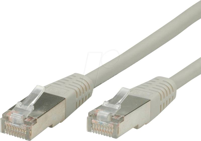 VALUE 21990802 - Patchkabel Cat.6 S/FTP PIMF grau 2 m von VALUE