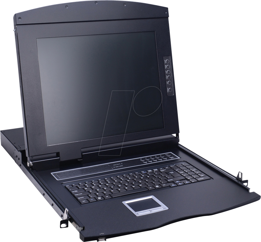 VALUE 26990120 - 19'' KVM-Konsole, 17'' TFT, VGA, USB, UK von VALUE