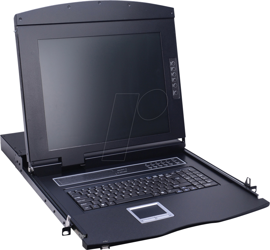 VALUE 26990123 - 19'' KVM-Konsole, 17'' TFT, VGA, USB, FR von VALUE