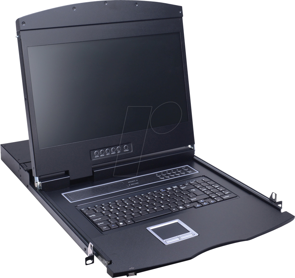 VALUE 26990130 - 19'' KVM-Konsole, 19'' TFT, VGA, USB, UK von VALUE