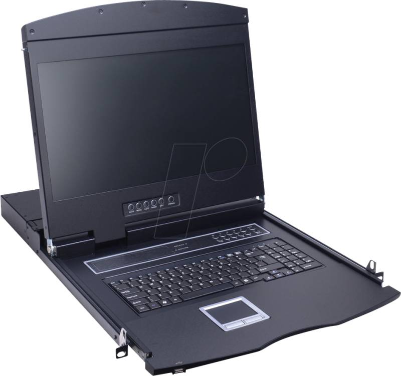 VALUE 26990130 - 19'' KVM-Konsole, 19'' TFT, VGA, USB, UK von VALUE