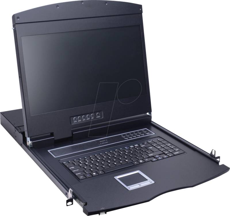 VALUE 26990131 - 19'' KVM-Konsole, 19'' TFT, VGA, USB, DE von VALUE