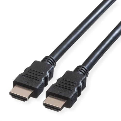 VALUE 8K HDMI Ultra HD Kabel mit Ethernet, ST/ST, schwarz, 10 m von VALUE