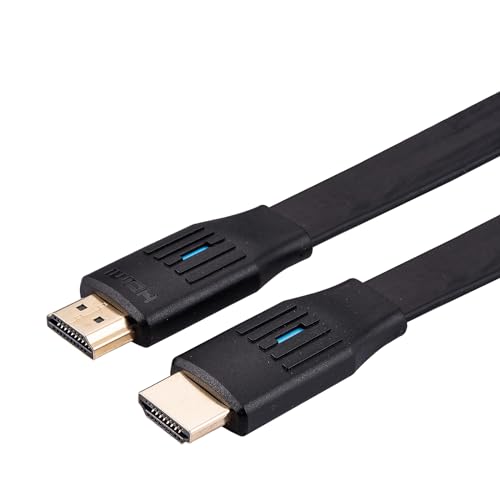 VALUE 8K HDMI Ultra HD Kabel mit Ethernet, flach, ST/ST, 1 m von VALUE
