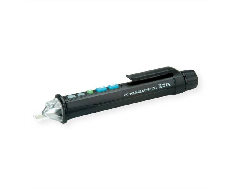 VALUE Berührungsloser Spannungsprüfer mit Taschenlampe Netzwerk-Adapter von VALUE