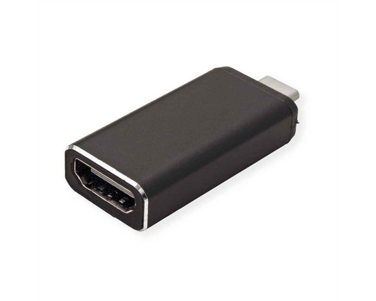 VALUE Display Adapter USB Typ C - HDMI 4K Audio- & Video-Adapter USB Typ C (USB-C) Männlich (Stecker) zu HDMI Typ A Weiblich (Buchse) von VALUE