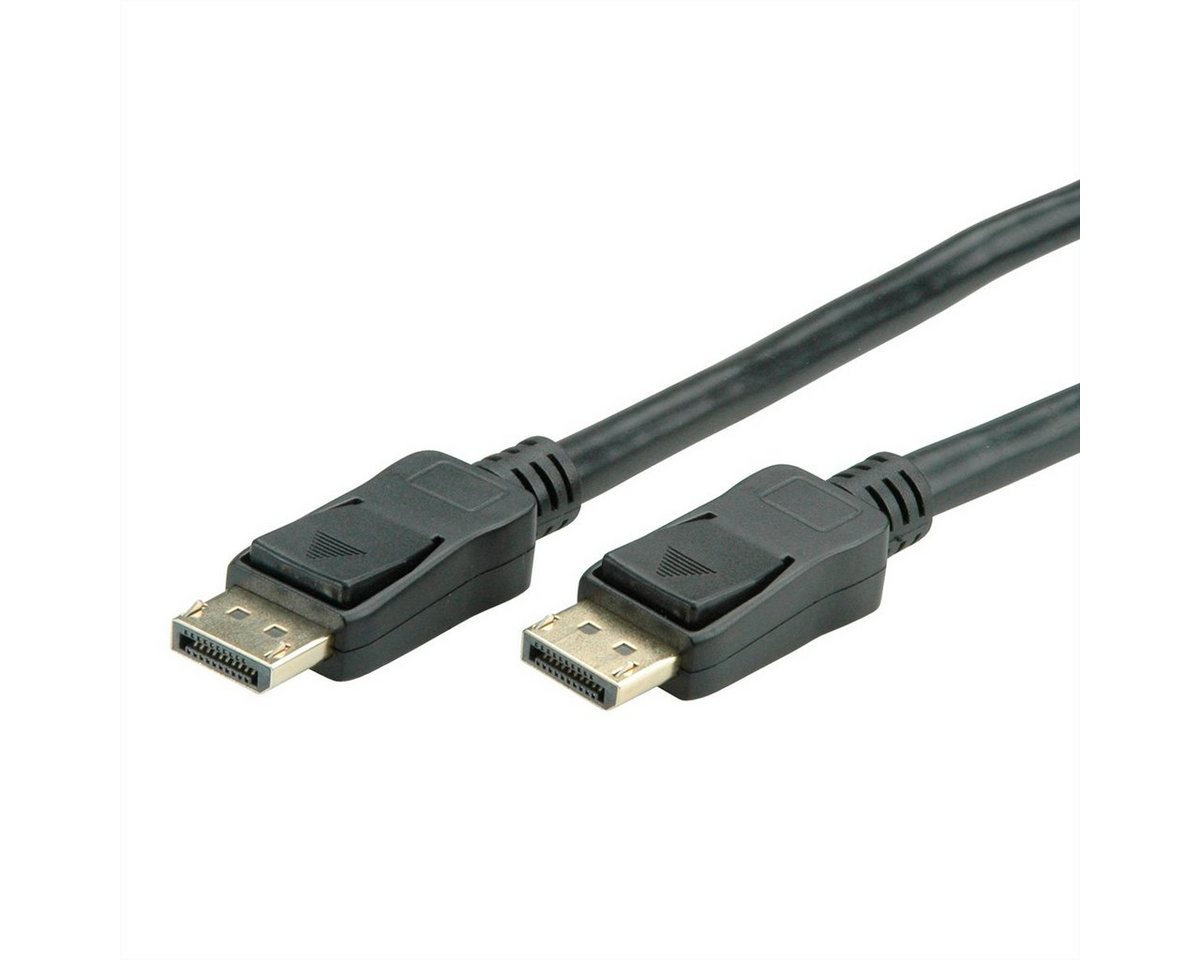 VALUE DisplayPort Kabel, v1.2, aktiv, ST/ST Audio- & Video-Kabel, DisplayPort Männlich (Stecker), DisplayPort Männlich (Stecker) (2000.0 cm) von VALUE