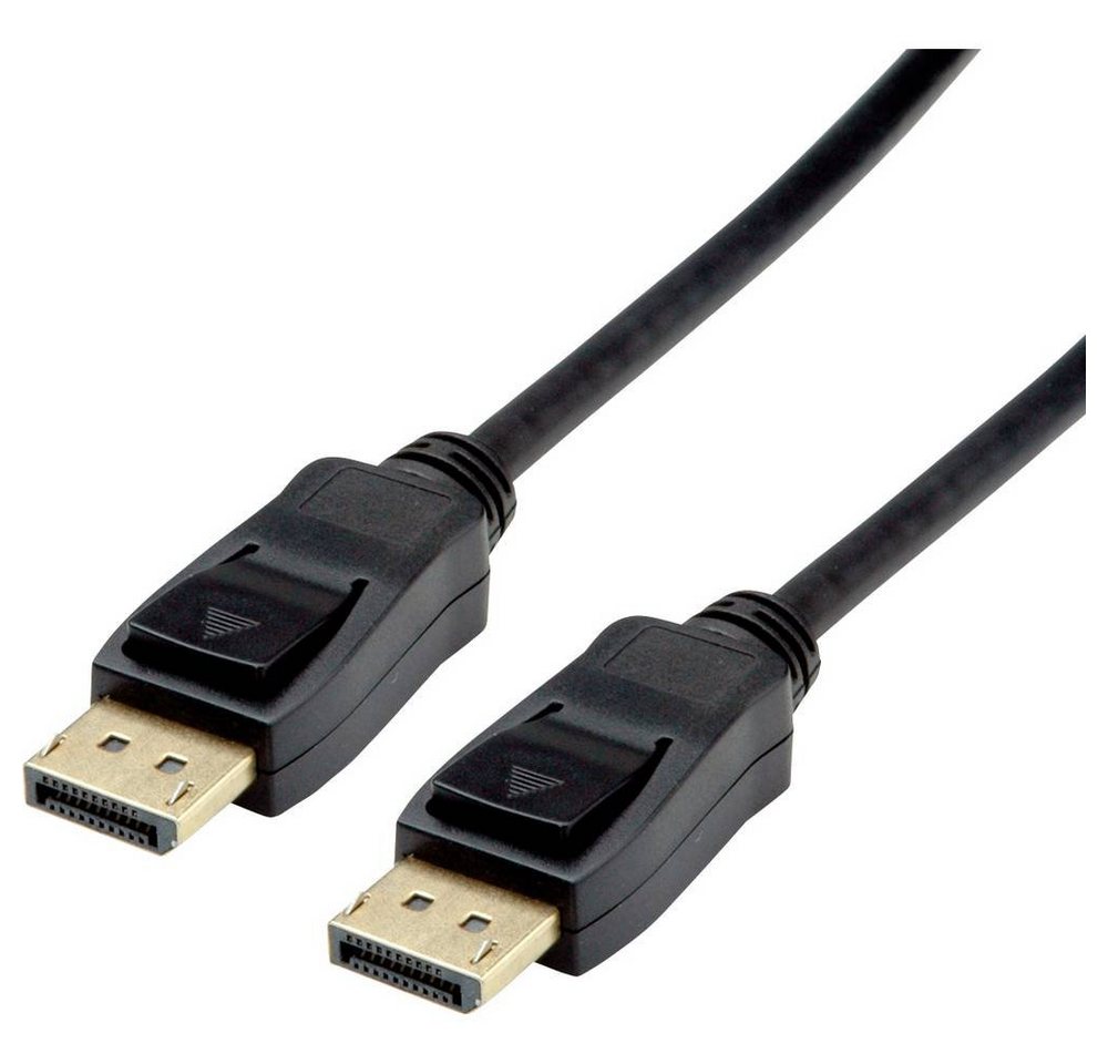 VALUE DisplayPort Kabel, v1.4, DP ST - ST,2 m HDMI-Kabel, Geschirmt von VALUE