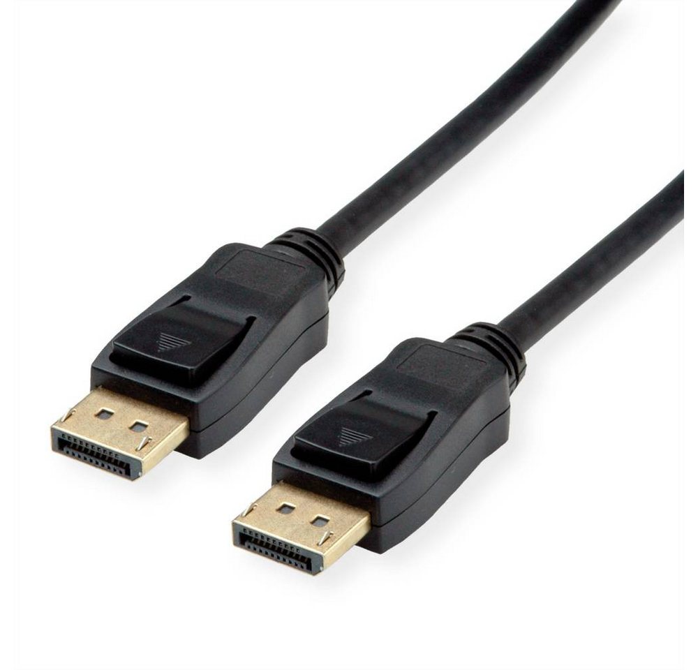 VALUE DisplayPort Kabel, v1.4, DP ST - ST,2 m HDMI-Kabel, Geschirmt von VALUE