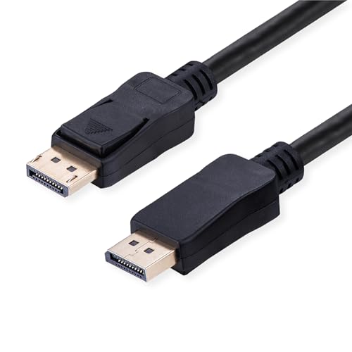 VALUE DisplayPort Kabel, v2.1, 10K, DP ST - ST, schwarz, 3 m VALUE DisplayPort Kabel, v2.1, 10K, DP ST - ST, schwarz, 3 m von VALUE