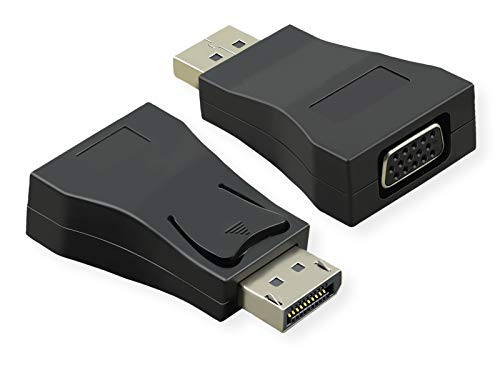 VALUE DisplayPort-VGA Adapter, DP ST - VGA BU, Aktiv von VALUE