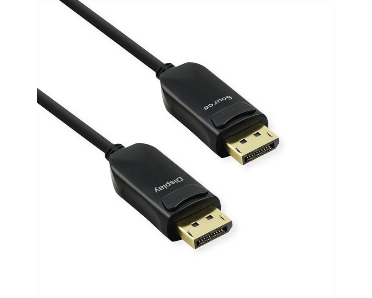 VALUE DisplayPort v1.4 Kabel (AOC), ST/ST Audio- & Video-Kabel, DisplayPort Männlich (Stecker), DisplayPort Männlich (Stecker) (1500.0 cm) von VALUE