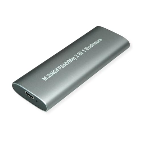 VALUE Externes SSD-Gehäuse, M.2, NVMe zu USB 3.2 Gen 2 Typ C von VALUE