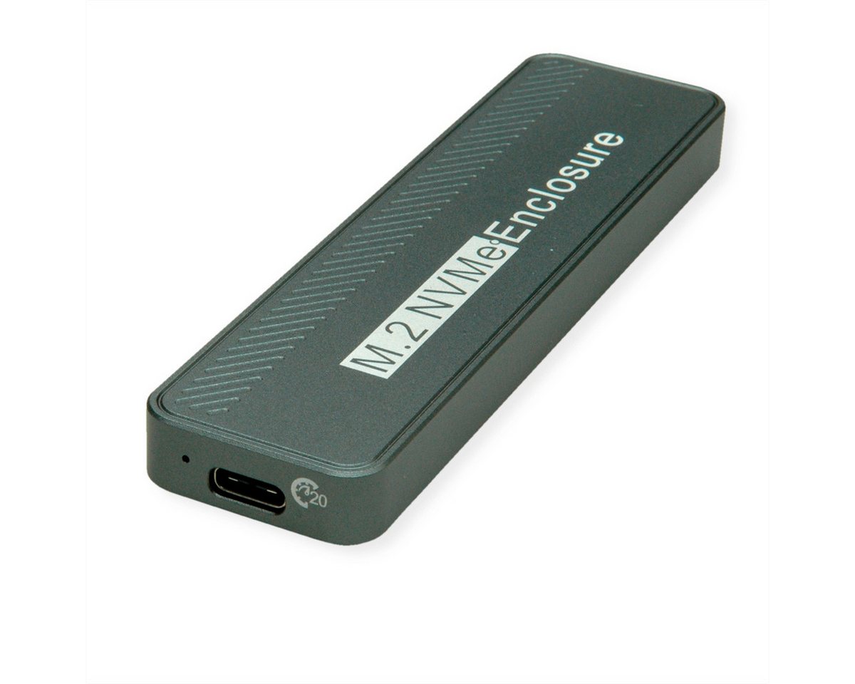 VALUE Festplatten-Gehäuse Externes SSD-Gehäuse, M.2, NVMe zu USB 3.2 Gen 2x2, Typ C VALUE Festplatten-Gehäuse Externes SSD-Gehäuse, M.2, NVMe zu USB 3.2 Gen 2x2, Typ C von VALUE