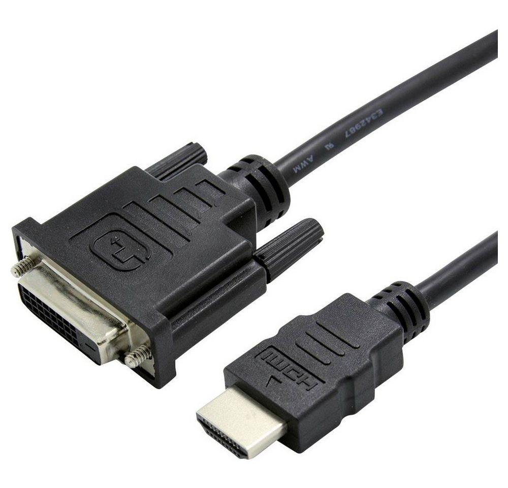VALUE HDMI-DVI Adapter, HDMI ST / DVI-D BU HDMI-Kabel von VALUE