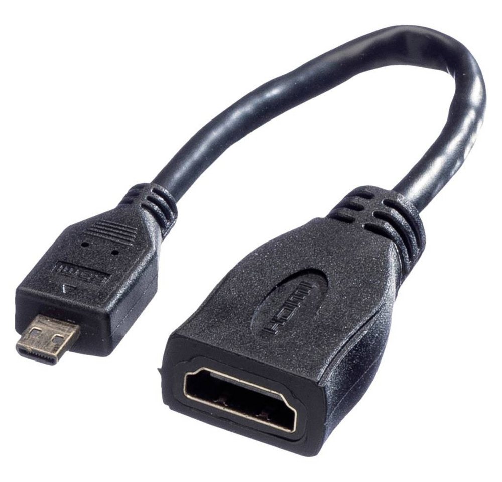 VALUE HDMI High Speed Kabel mit Ethernet, HDMI BU - HDMI-Kabel, Geschirmt von VALUE
