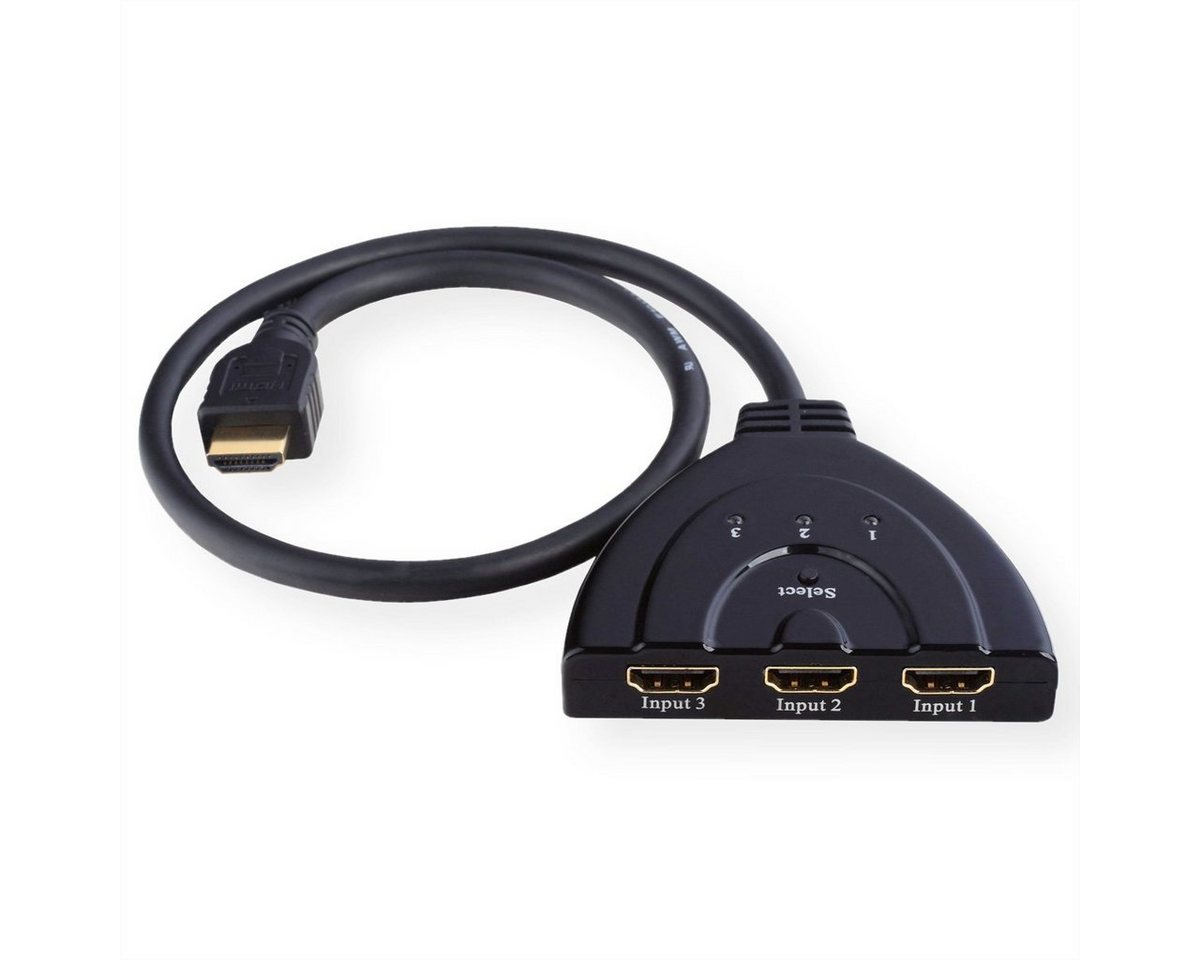 VALUE HDMI Switch, 3-fach Audio- & Video-Adapter von VALUE