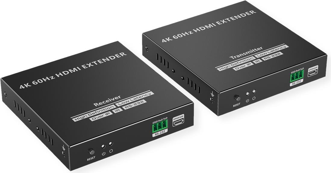 VALUE HDMI-Verlängerung über IP, IPCOLOR, 4K60Hz, 120 m (14.99.3568) von VALUE