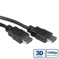 VALUE High Speed - Video-/Audio-/Netzwerkkabel - HDMI - HDMI, 19-polig (M) - HDMI, 19-polig (M) - 15 m - Schwarz (11.99.5547) von VALUE