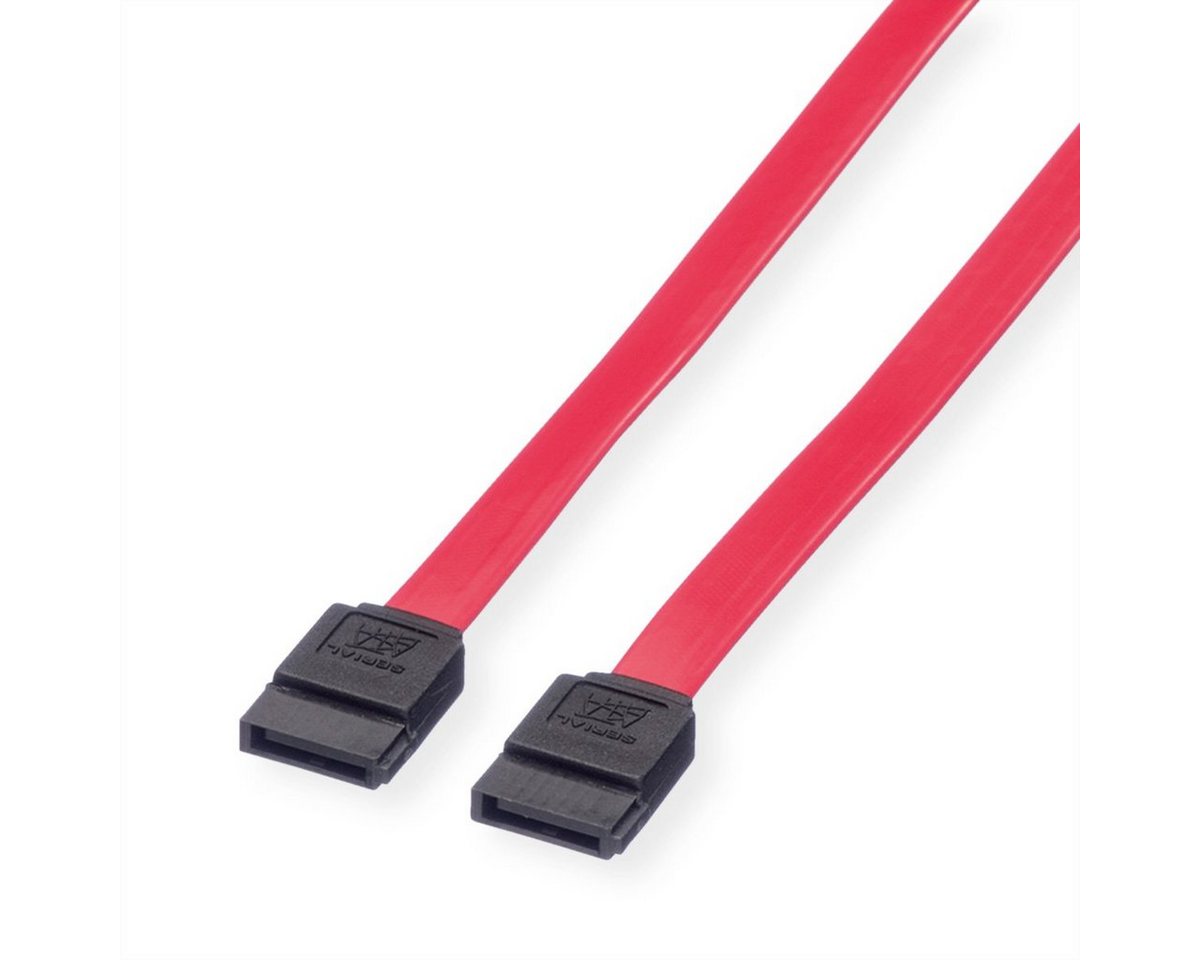 VALUE Internes Festplattenkabel, SATA 3.0 Gbit/s Computer-Kabel, SATA 7-polig (Data) Männlich (Stecker), SATA 7-polig (Data) Männlich (Stecker) (50.0 cm) von VALUE