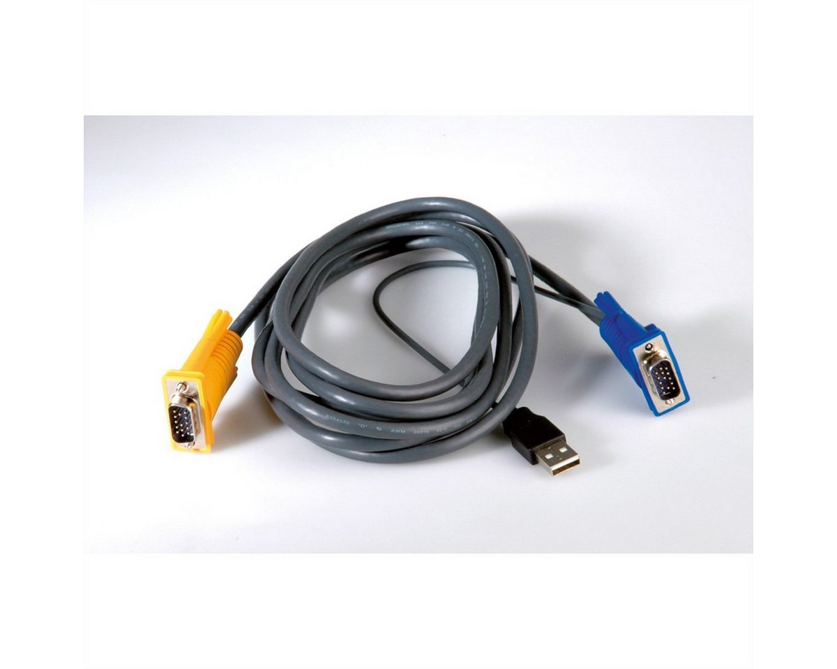 VALUE KVM-Kabel (USB) für 14.99.3222/.3223 Computer-Adapter, 300.0 cm von VALUE