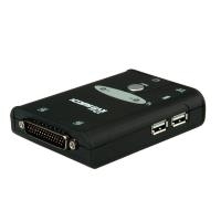 VALUE KVM Switch "Star", 1U - 2 PCs, HDMI, USB (14.99.3250) von VALUE