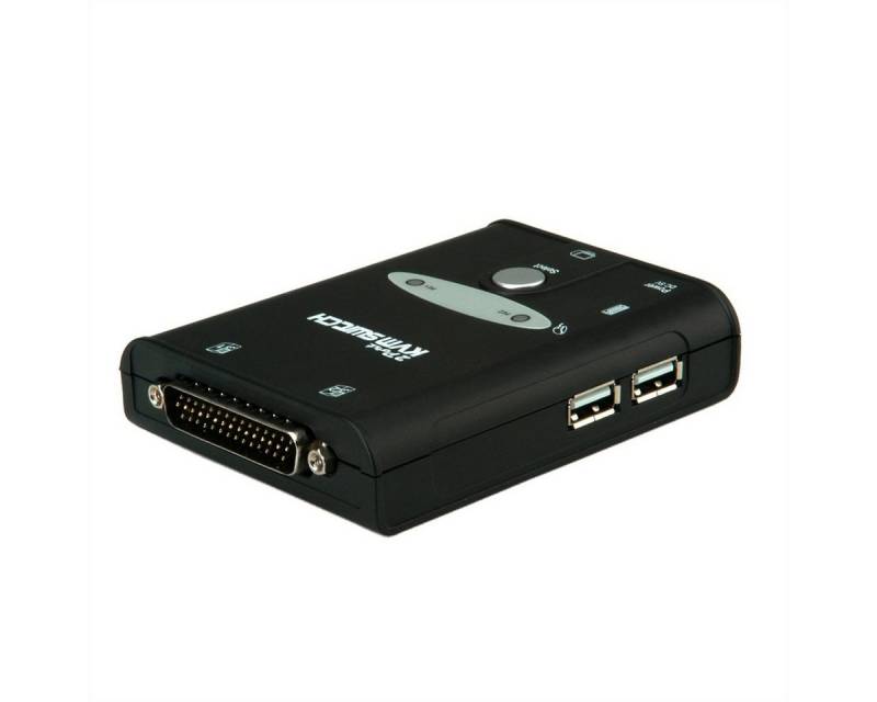 VALUE KVM Switch Star", 1U - 2 PCs, HDMI, USB Computer-Adapter" von VALUE