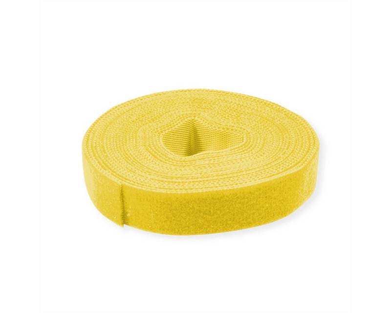 VALUE Kabelbinder Klettband auf Rolle, 10mm von VALUE