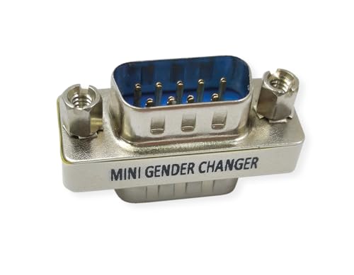 VALUE Mini Gender Changer, 9pol. Stecker-Stecker von VALUE