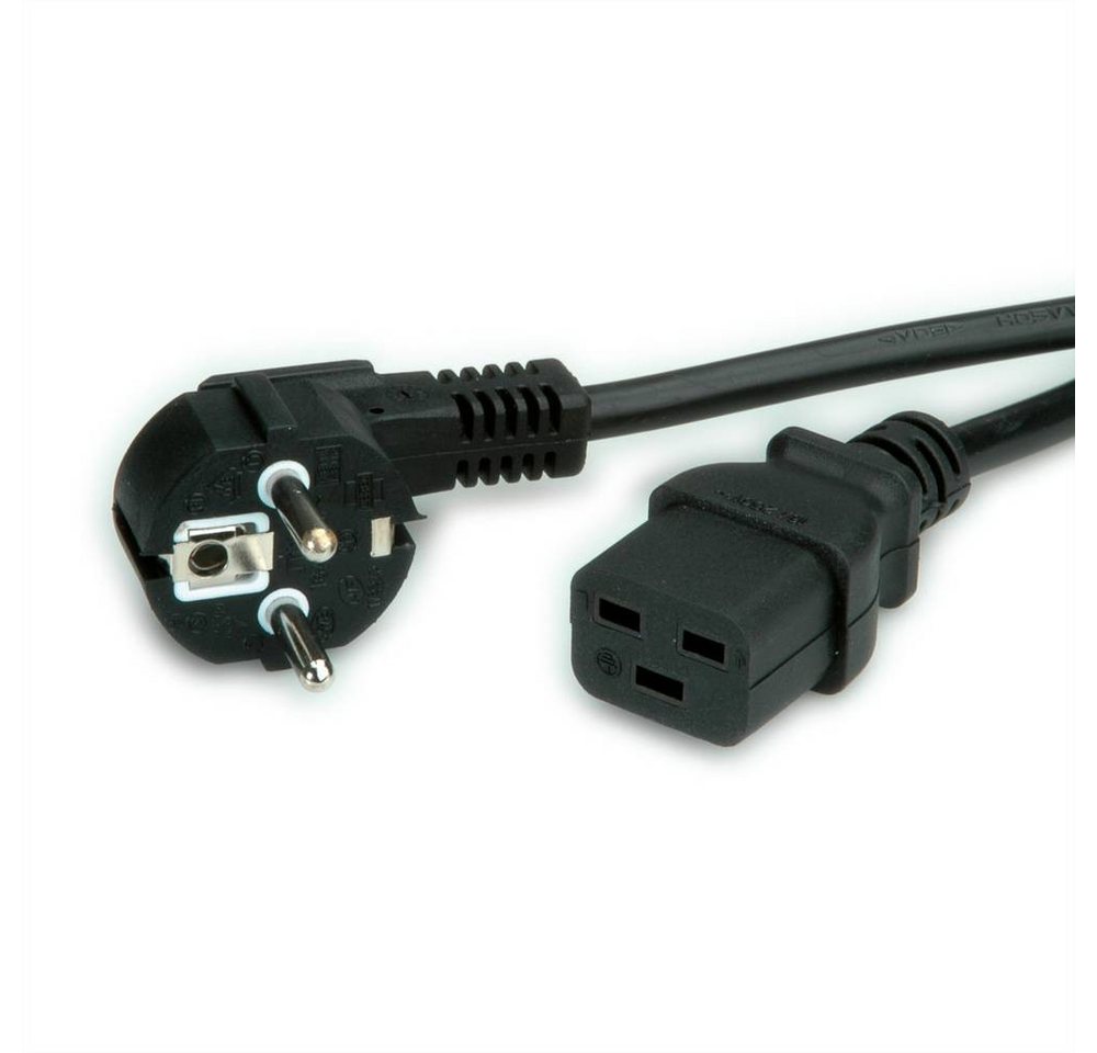 VALUE Netzkabel Schutzkontakt- IEC320-C19 16A,2 m Stromkabel VALUE Netzkabel Schutzkontakt- IEC320-C19 16A,2 m Stromkabel von VALUE