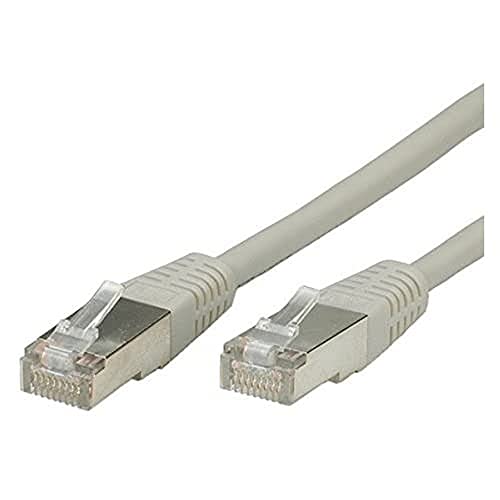 VALUE Patchkabel Kat.6 (Class E) S/FTP (PiMF), grau, 1 m von VALUE